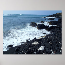 Big Island Hawaii Strandposter Poster