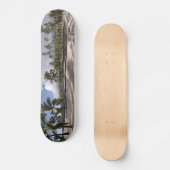 Big Island Hawaii Tropical Beach Palms Panorama Skateboard (Vorderseite)