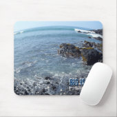 Big Island Hawaii verzerrt View Mousepad (Mit Mouse)