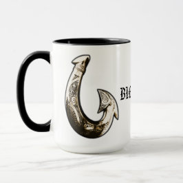 Big Island Tribal Hook Tasse