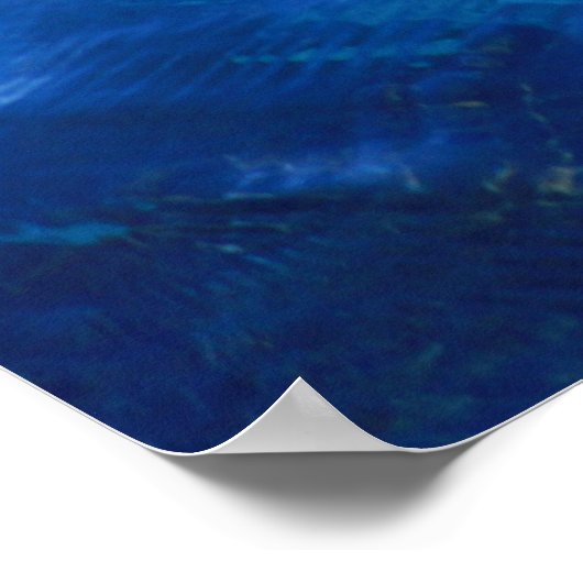 Big Island und Blue Waters Poster Print (Ecke)