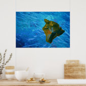 Big Island und Blue Waters Poster Print (Küche)