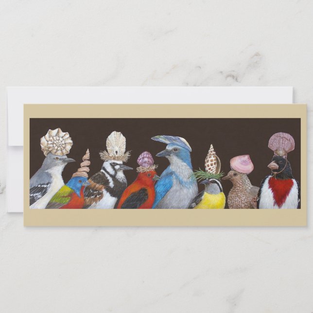 Big Jay beherbergt die Muschel Festival Flachkarte (Vorderseite)