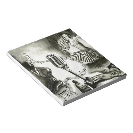 Big Jazz Notizblock (angewinkelt)