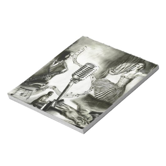 Big Jazz Notizblock (Rotiert)