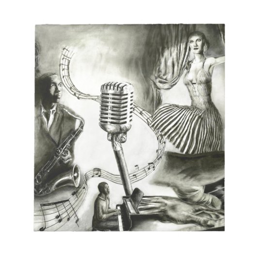 Big Jazz Notizblock (Vorderseite)