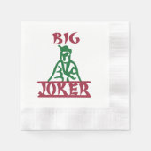 Big Joker Napkin Serviette (Vorderseite)