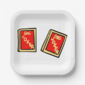 Big Joker Pappteller (Vorderseite)