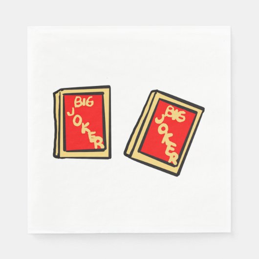 Big Joker Serviette (Vorderseite)