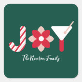 Big Joy Green Sticker (Vorderseite)