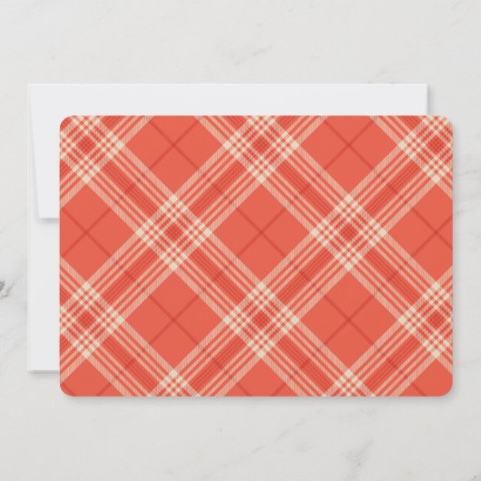 Big Joy Holiday Fotokarte - rot Karte (Rückseite)