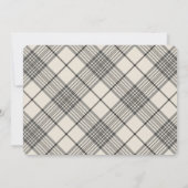 Big Joy Holiday Fotokarte - schwarz Karte (Rückseite)