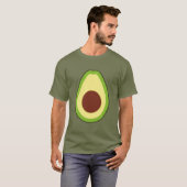 Big Jumbo Avocado Lazy Costume T-Shirt (Vorne ganz)