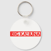 Big Kahuna Briefmarke Schlüsselanhänger (Rückseite)
