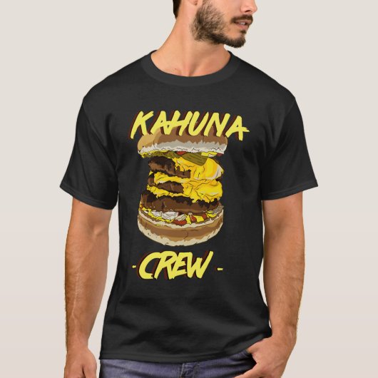 Big Kahuna Burger Crew Chest Print for Men & Wome T-Shirt (Vorderseite)