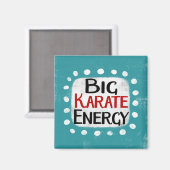 Big Karate Energy Kühlschrank Magnet (Vorderseite/Rückseite)