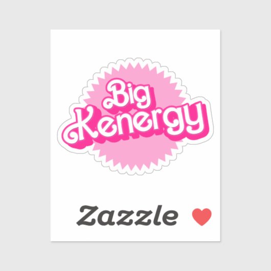 Big Kenergy Aufkleber (Blatt)