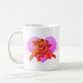 Big Kiss Cupid Liebe Tasse (Links)