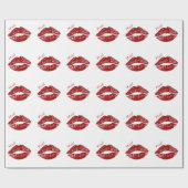 Big Kiss - Muah! Geschenkpapier (Flach)