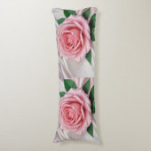 Big Kissen Rose und Seide (Vorderseite Vertikal)