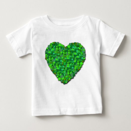 Big Kleeblatt Heart Baby T-shirt (Vorderseite)