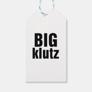 Big Klutz Geschenkanhänger