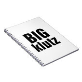 Big Klutz Notizblock (Rechte Seite)