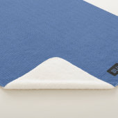 Big Knett Stitch Look - Cornblume Blau Sherpadecke (3/4)