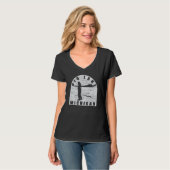 Big Lake Ice Fischen T-Shirt (Vorderseite Vollansicht)