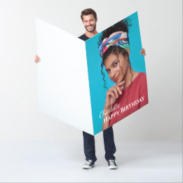 Big Large Happday Card Foto personalisieren