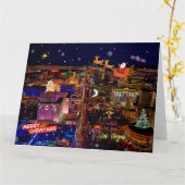 BIG Las Vegas Weihnachtskarte Karte (Gelbe Blume)