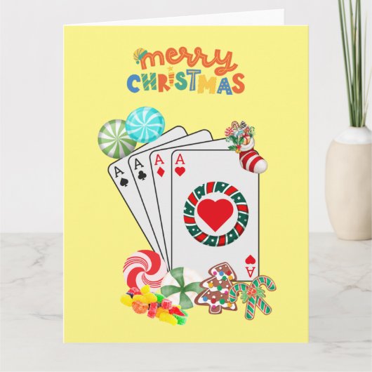 BIG Las Vegas Weihnachtskarte Karte (Vorderseite)