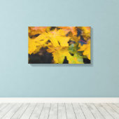 Big Leaf Ahorn Wrapped Canvas 2 Leinwanddruck (Insitu (Holzboden))
