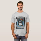 Big League BaseBall Pinguin T-Shirt (Vorne ganz)