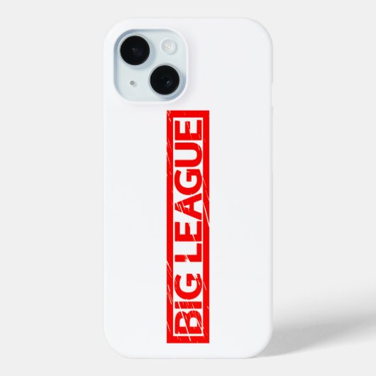 Big League-Briefmarke Case-Mate iPhone Hülle (Rückseite)