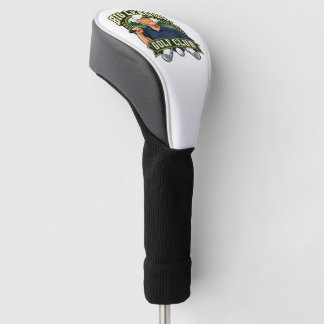 Big League Golf Club White Driver Headcover