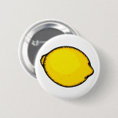 Big Lemon Button (Vorne & Hinten)