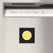 Big Lemon geschnitten Kostüm Niedlich leicht Fruch Magnet (In Situ (Geschirrspüler))