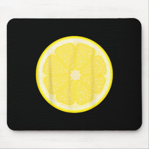 Big Lemon geschnitten Kostüm Niedlich leicht Fruch Mousepad