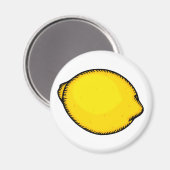 Big Lemon Magnet (Vorderseite/Rückseite)