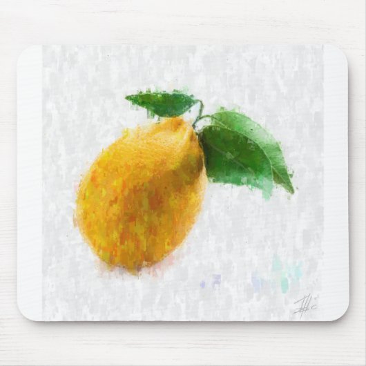 Big Lemon Mousepad (Vorne)