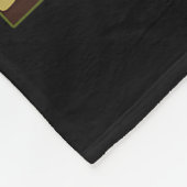 Big Libra Energy Camouflage Black Woman Cap Zodiac Fleecedecke (Ecke)