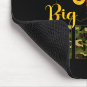 Big Libra Energy Camouflage Black Woman Cap Zodiac Mousepad (Ecke)