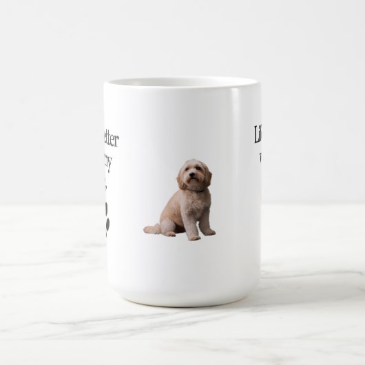 Big Liebe, Big Paws Tasse (Mittel)