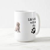 Big Liebe, Big Paws Tasse (VorderseiteRechts)