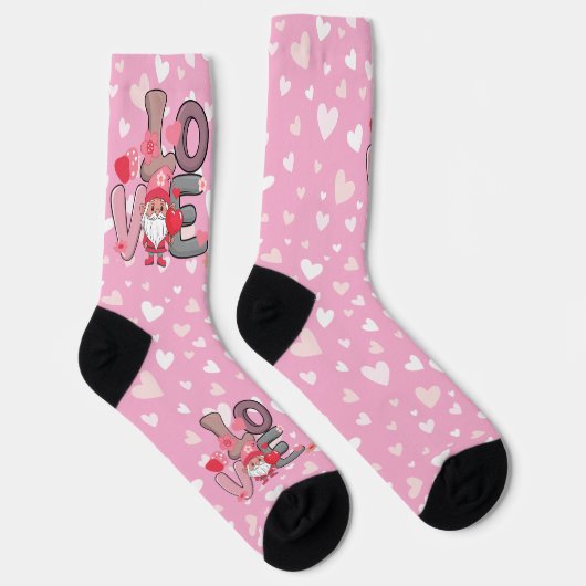 Big Liebe Blue Valentinstag Socken (Rechts)