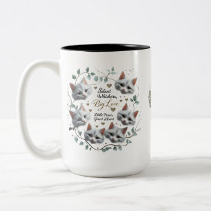 Big Liebe Cat Tasse - Silent Whiskers & Seven Purr