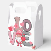 Big Liebe Doodle Stil Geschenkschachtel (Geöffnet)