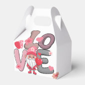 Big Liebe Doodle Stil Geschenkschachtel (Vorderseite)