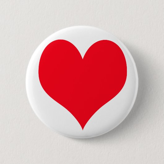 Big Liebe Heart Button (Vorderseite)